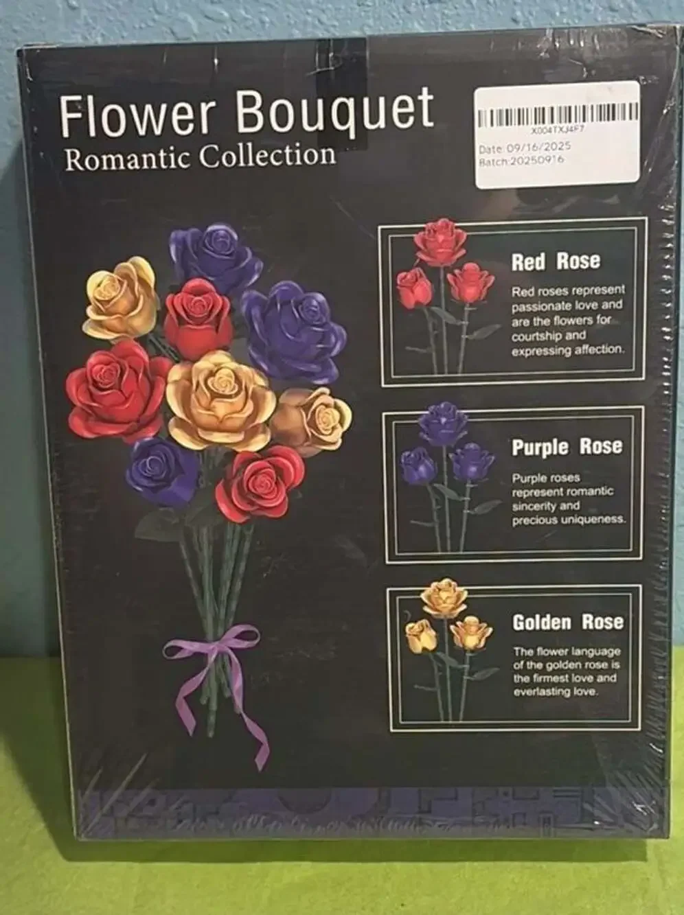 Romantic Collection Flower Bouquet Building Set 501 Pcs